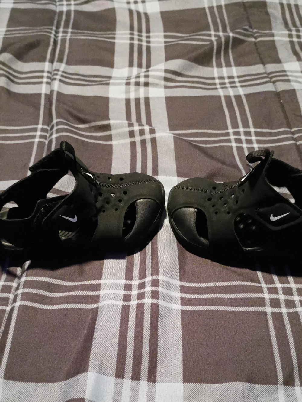 Kids Black Nike &  Jordan Shoe Set Casual Sneakers and Water Shoes
